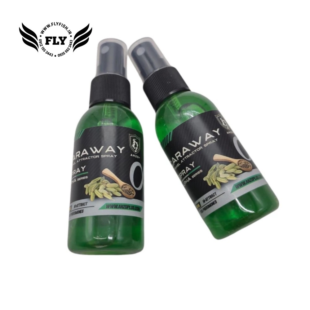 اسپری اترکتور ماهیگیری زیره و رازیانه آنرکس ANREX