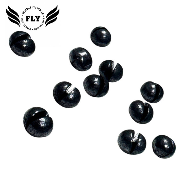 سرب ماهیگیری چاکدار2 گرمی بسته 10 عددی