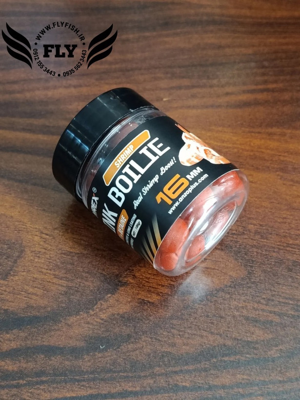 طعمه ماهیگیری بویله سینک میگو 16mm برند ANREX