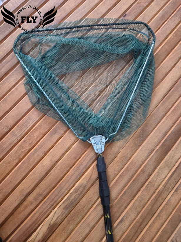 چاک ماهیگیری مثلثی تلسکوپی تاشو دهانه 40cm