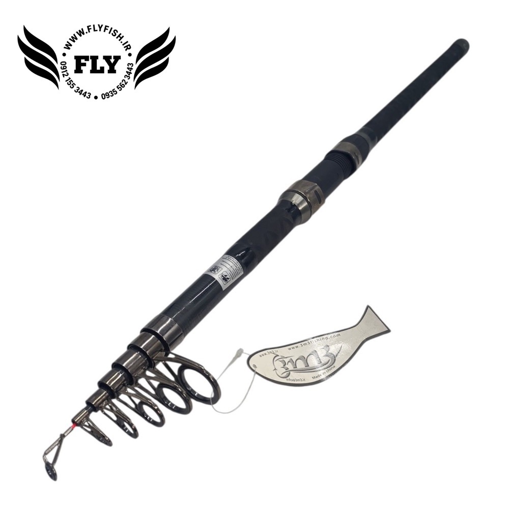چوب ماهیگیری تلسکوپی فول کربن چریسما CHARISMA TELE CARP 350