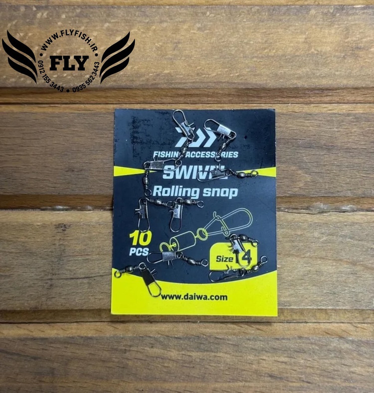 هرزگرد ماهیگیری دایوا DAIWA سایز 14 بسته 10 عددی