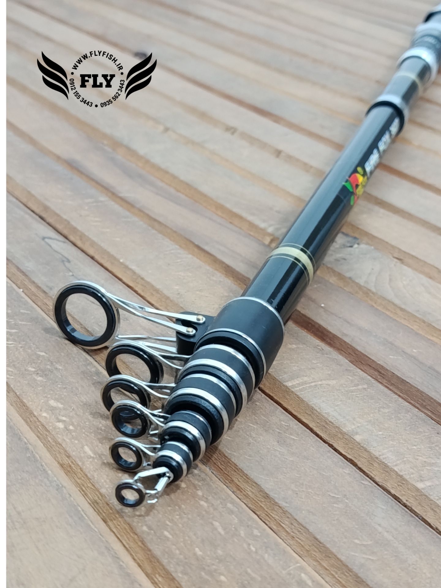 چوب ماهیگیری فایر فاکس FIRE FOX VIKING 360 حلقه تاشو اصلی