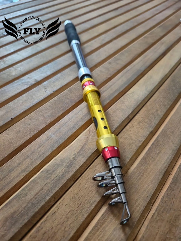چوب ماهیگیری تلسکوپی کربن CODEK 210