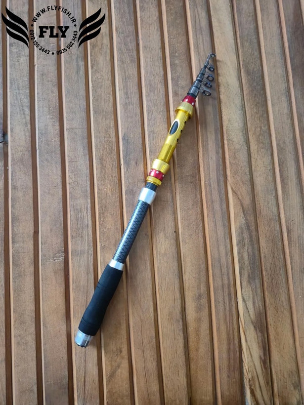 چوب ماهیگیری تلسکوپی کربن CODEK 180