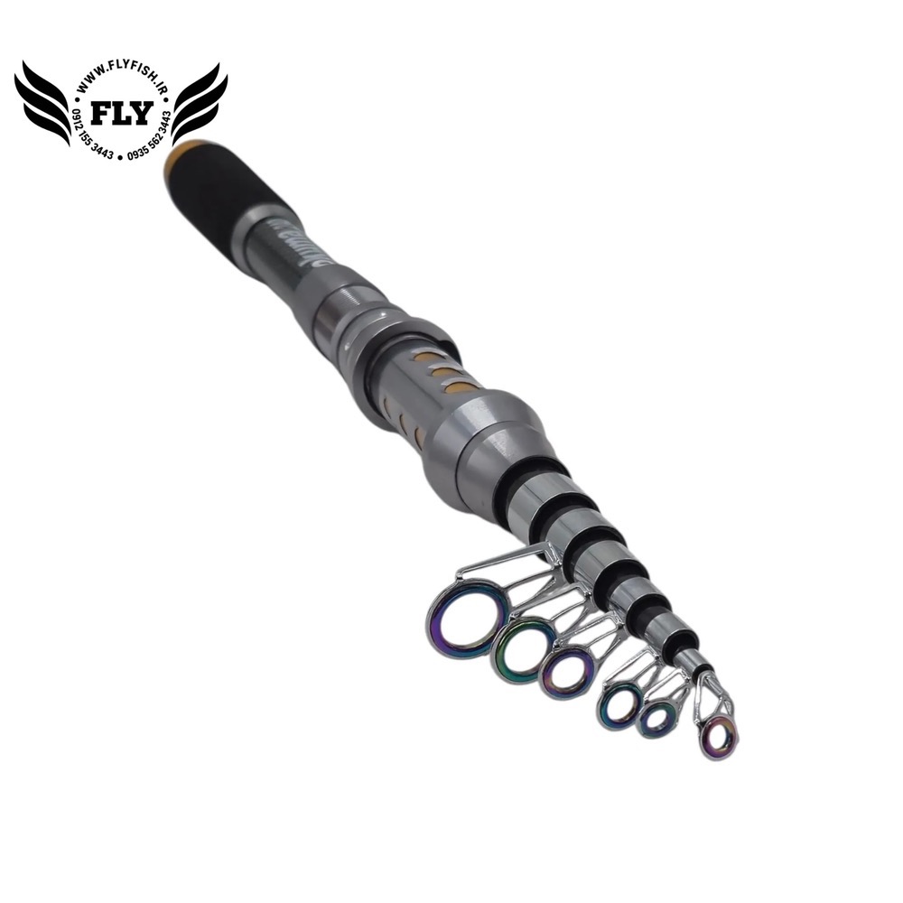 چوب ماهیگیری تلسکوپی تمام کربن اکوما OKUMA 240