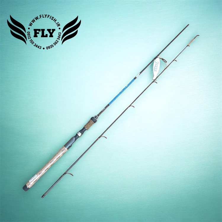 چوب ماهیگیری دو تکه فول کربن BLUE BIRD SPIN 210