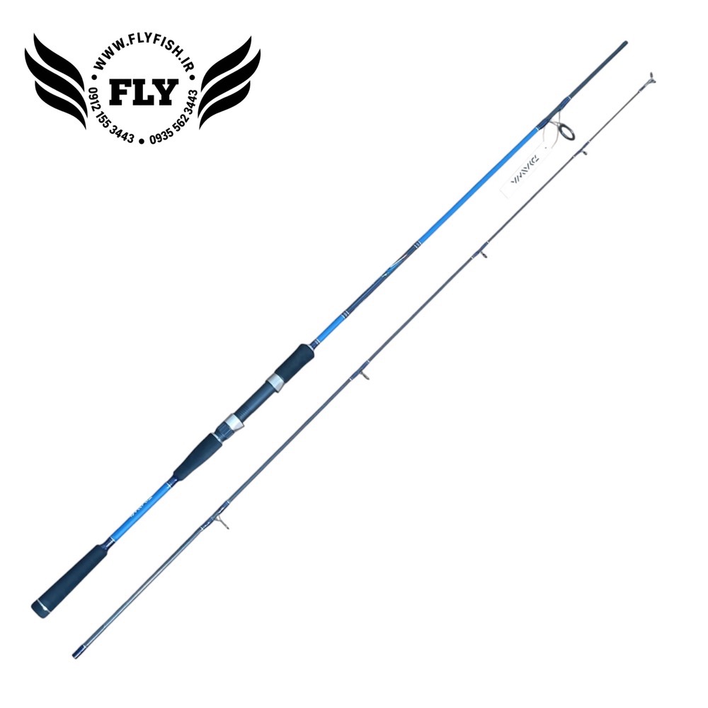 چوب دو تکه ماهیگیری دایوا کراس فایر 240cm DAIWA CROSS FIRE