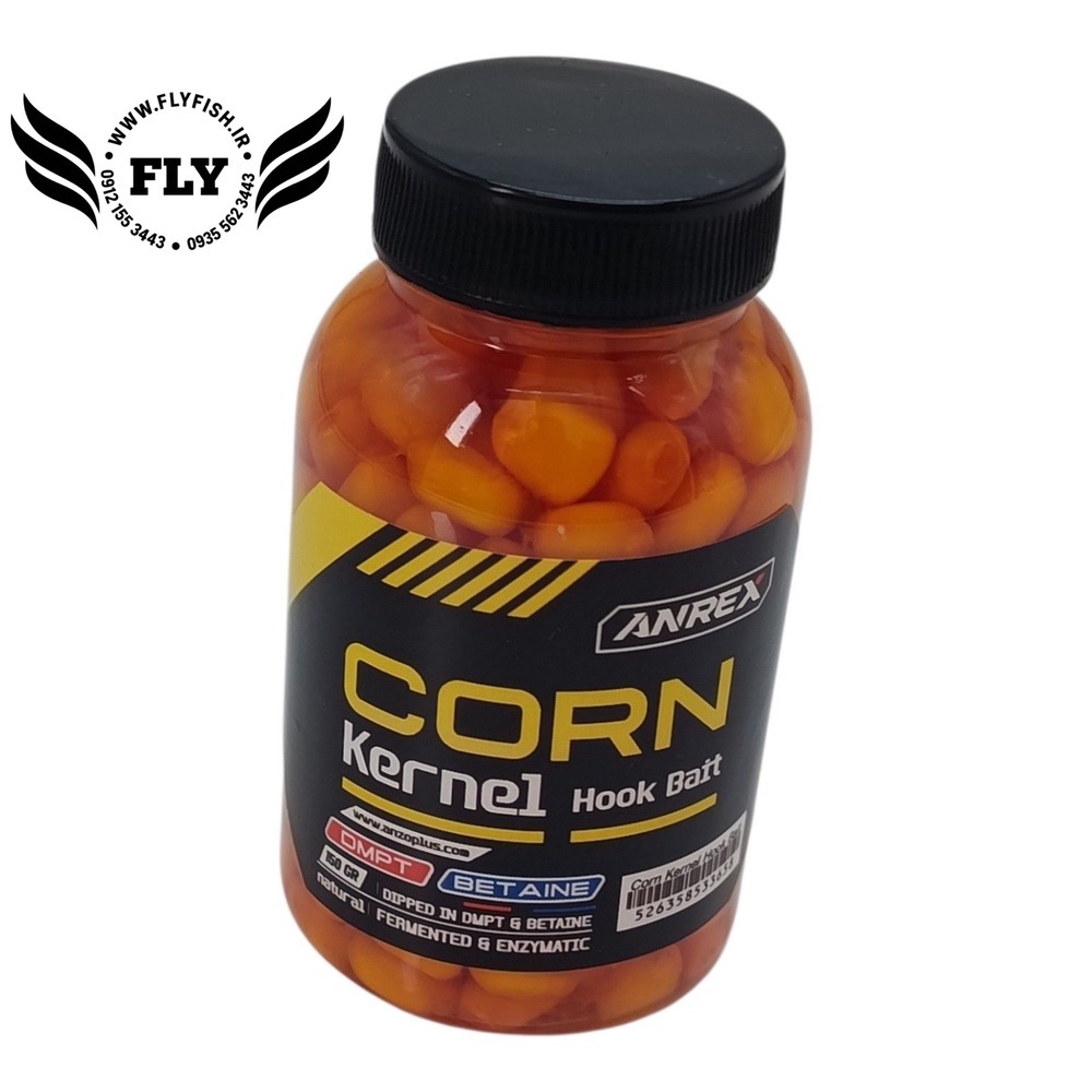 طعمه ماهیگیری ذرت با طعم  هلو فلفل تخمیری ANREX 150ml