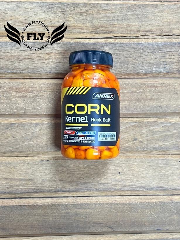 طعمه ماهیگیری ذرت با طعم هلو فلفل تخمیری ANREX 150ml