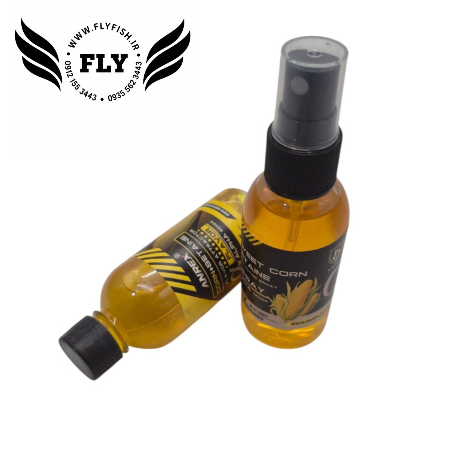 اسپری اترکتور طعم دهنده ذرت ماهیگیری آنزو 80ml(ANREX)