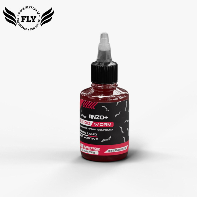 لیکوئید کرم خونی ماهیگیری ANREX آنزوپلاس 80ml