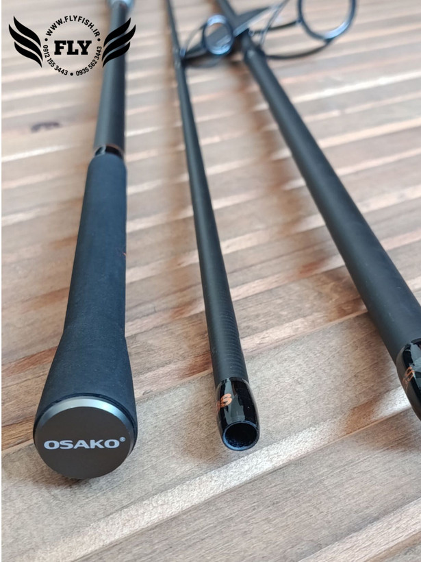 چوب ماهیگیری سه تکه کپوری اوساکو حلقه 50 OSAKO 360 AMG TX7 3.5lb