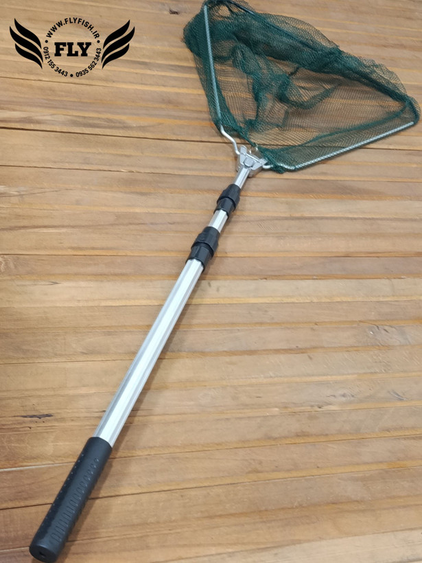 چاک ماهیگیری مثلثی تلسکوپی تاشو دهانه 40cm