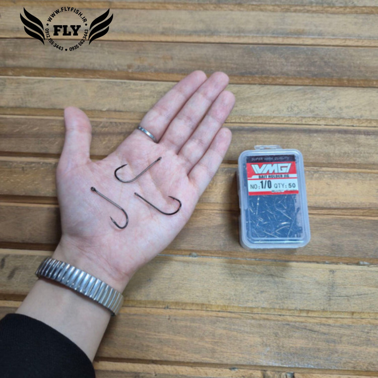 قلاب ماهیگیری VMG سایز 0.1 بسته 7 عددی