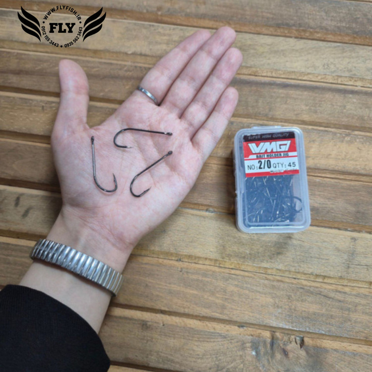 قلاب ماهیگیری VMG سایز 0.2 بسته 7 عددی