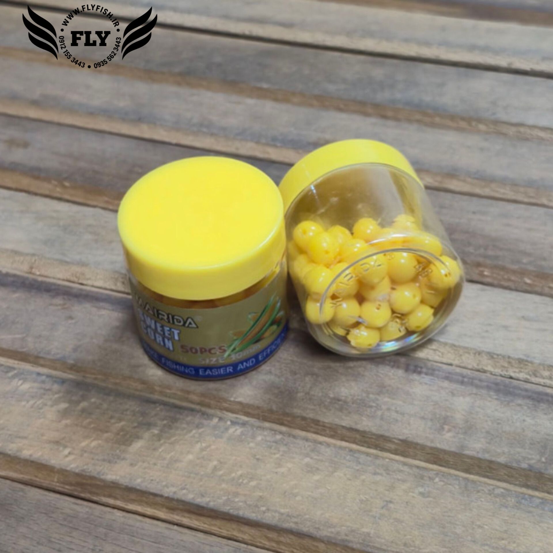 طعمه ماهیگیری بویله سیلیکونی MAIRIDA بسته 50 عددی