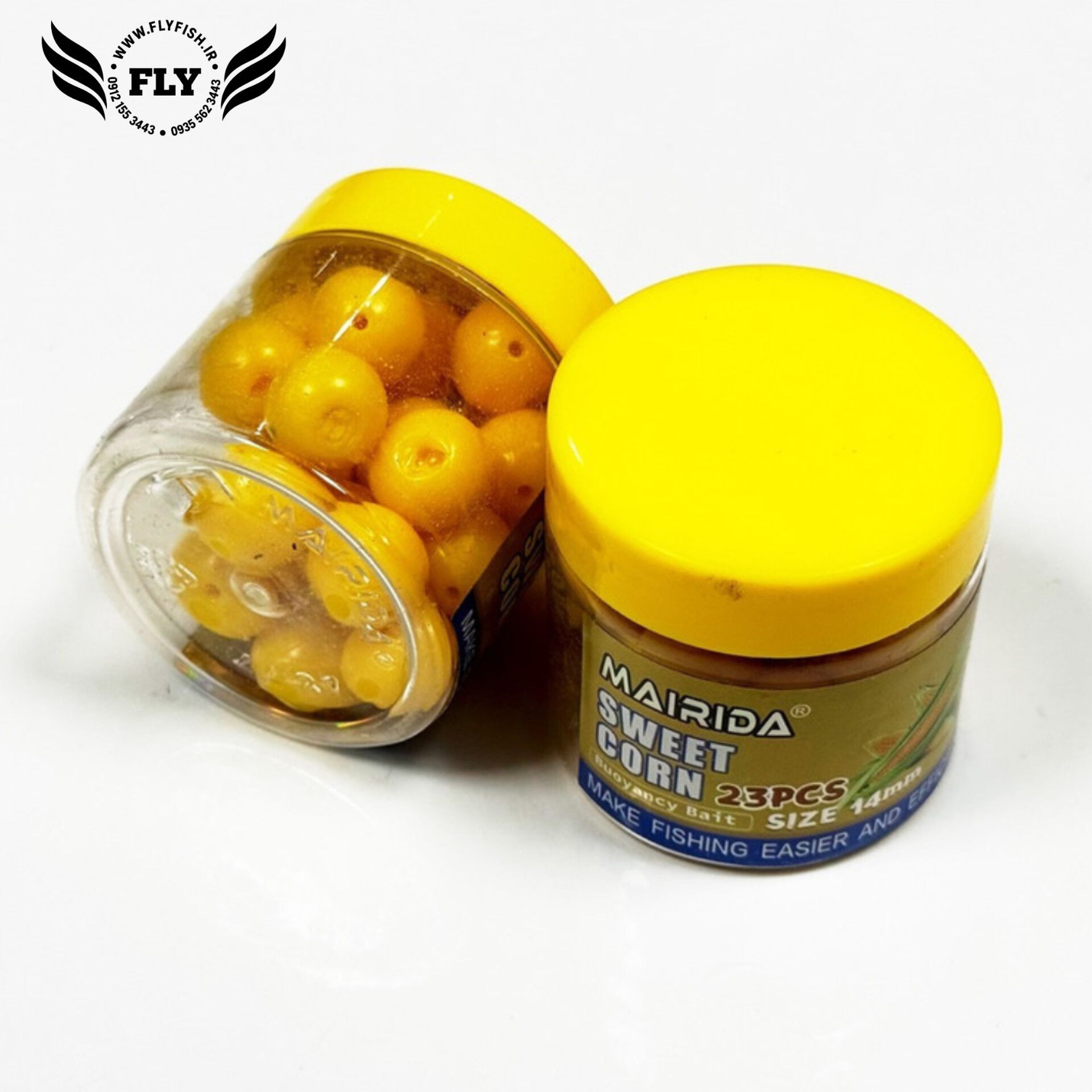 طعمه ماهیگیری بویله سیلیکونی MAIRIDA بسته 23 عددی