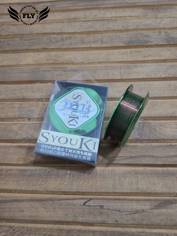 نخ ماهیگیری مونو فیلامنت (camouflage) استتاری SYOUKI green سایز 0.40