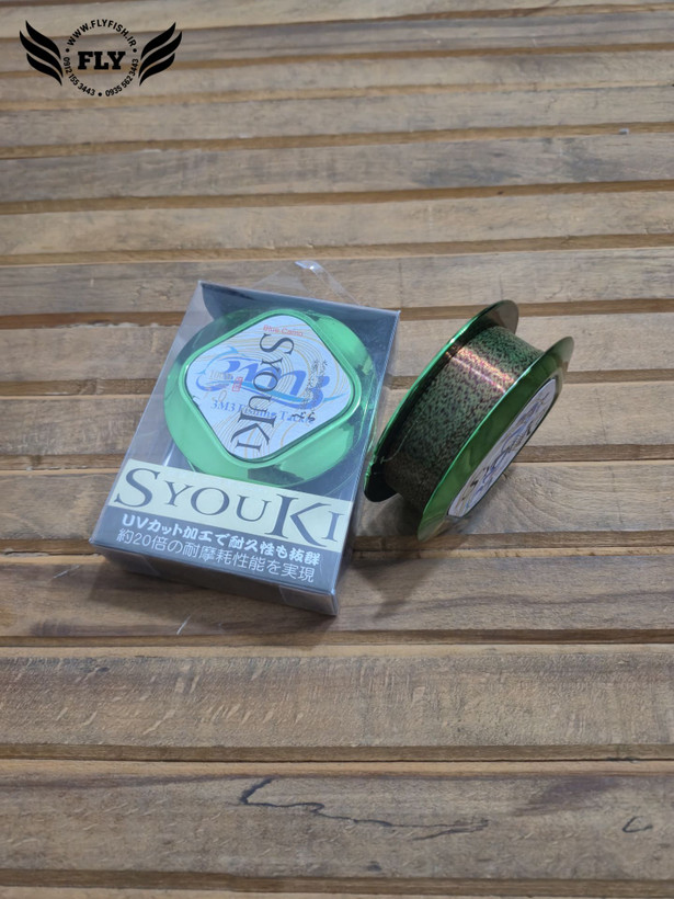 نخ ماهیگیری مونو فیلامنت (camouflage) استتاری SYOUKI green سایز 0.45