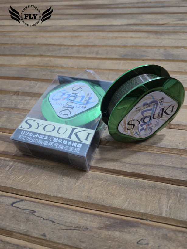 نخ ماهیگیری مونو فیلامنت (camouflage) استتاری SYOUKI green سایز 0.45