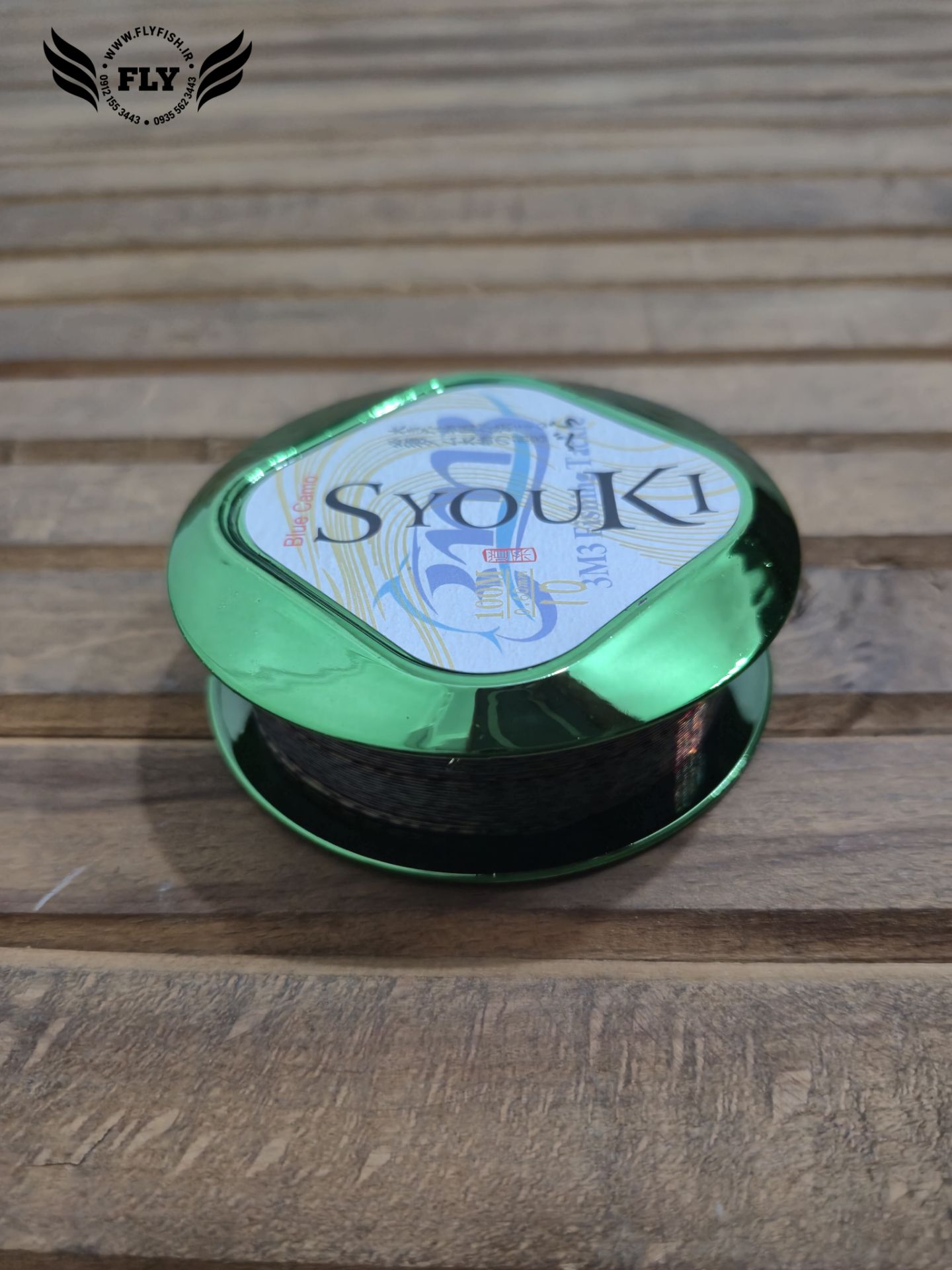 نخ ماهیگیری مونو فیلامنت (camouflage) استتاری SYOUKI green سایز 0.60