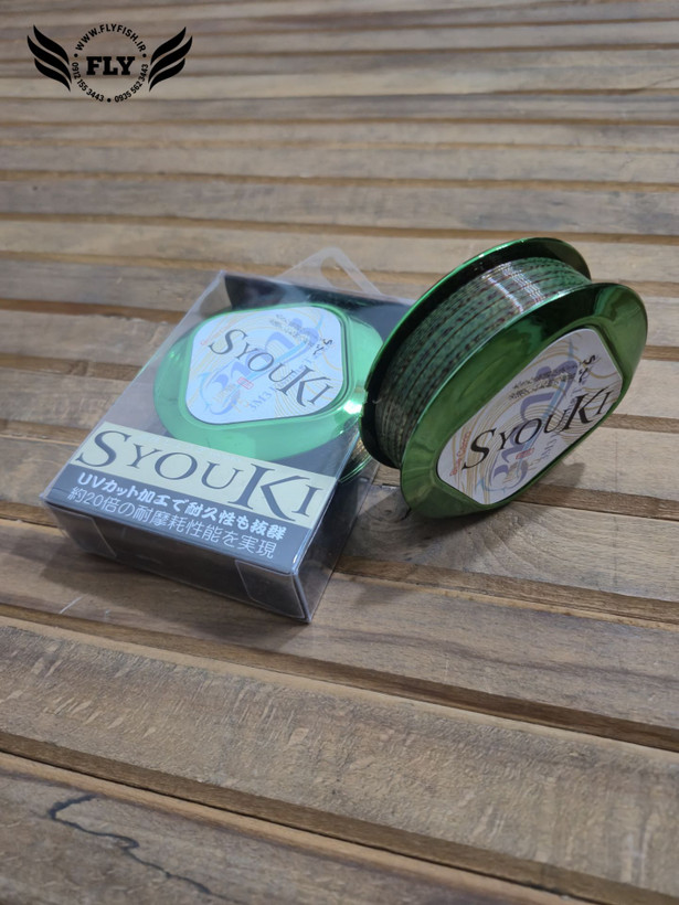 نخ ماهیگیری مونو فیلامنت (camouflage) استتاری SYOUKI green سایز 0.70