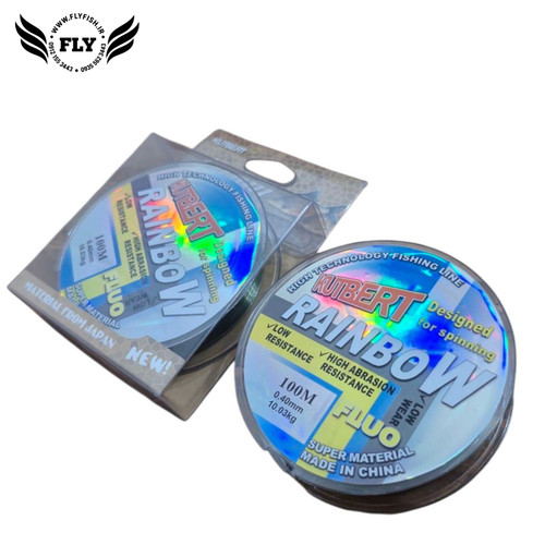 نخ ماهیگیری مونوفیلامنت RAINBOW 100m سایز 0.40