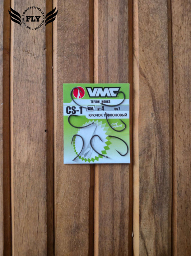 قلاب ماهیگیری کروشانک برند VMC فرانسه سایز 4