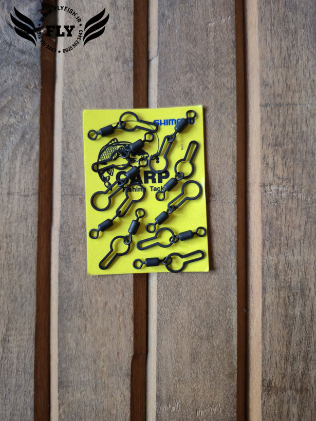 دوراهی ماهیگیری حلقه دار کپوری برند SHIMANO بسته 10 عددی