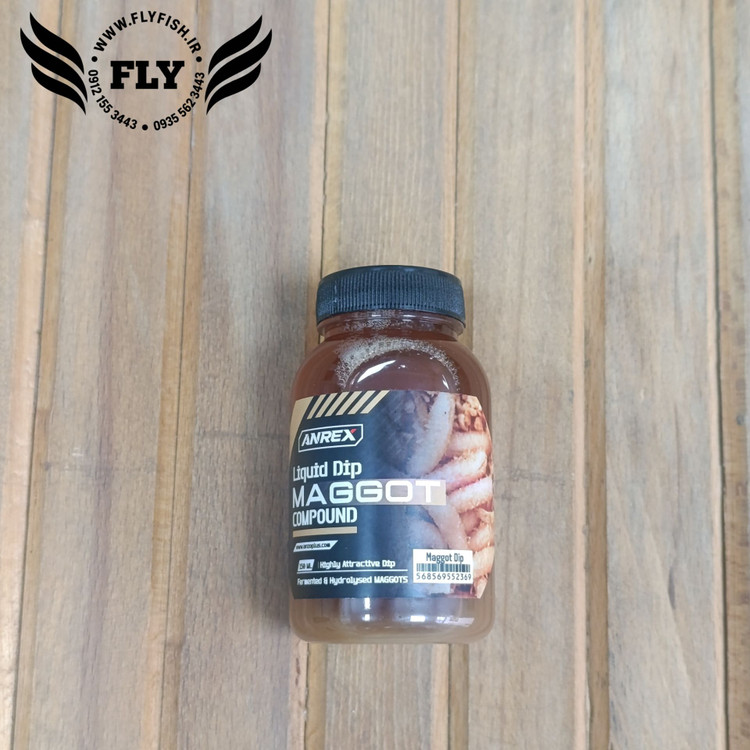 لیکوئید دیپ ماهیگیری ماگوت ANREX MAGGOT حجم 150 میل