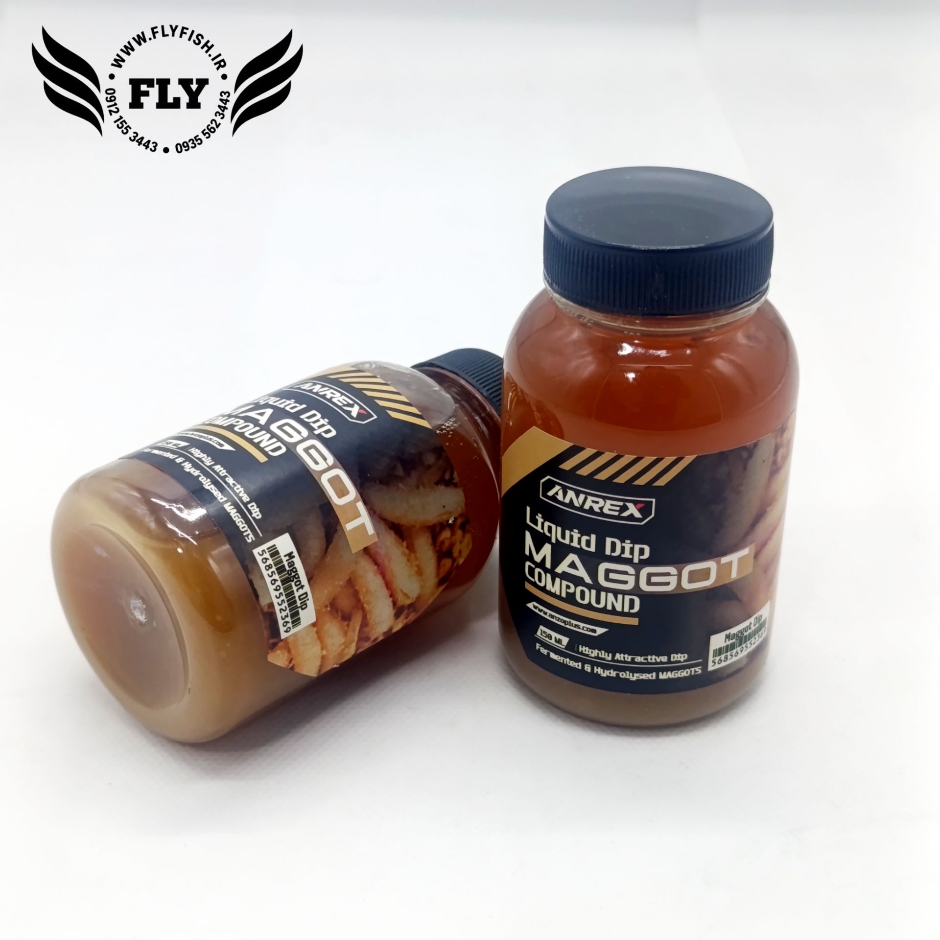 لیکوئید دیپ ماهیگیری ماگوت  ANREX MAGGOT حجم 150 میل