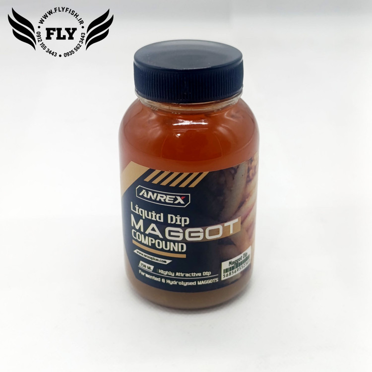 لیکوئید دیپ ماهیگیری ماگوت ANREX MAGGOT حجم 150 میل