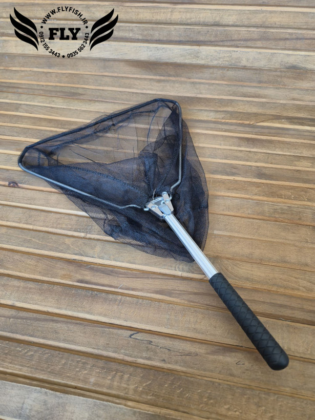 چاک مثلثی ماهیگیری اتصال فلز دسته تاشو دهنه 30