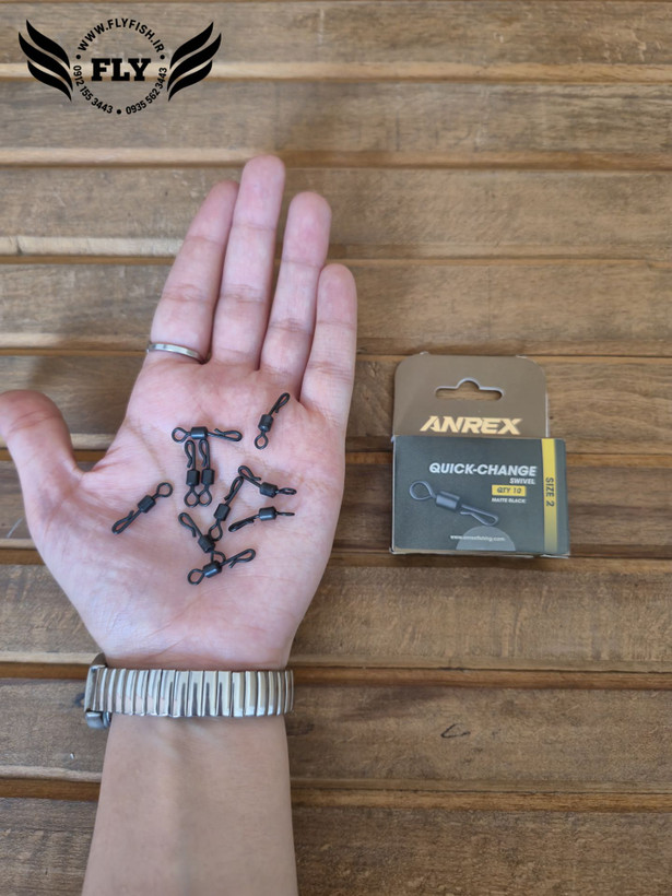 کوییک چنج ماهیگیری برند ANREX بسته 10 عددی