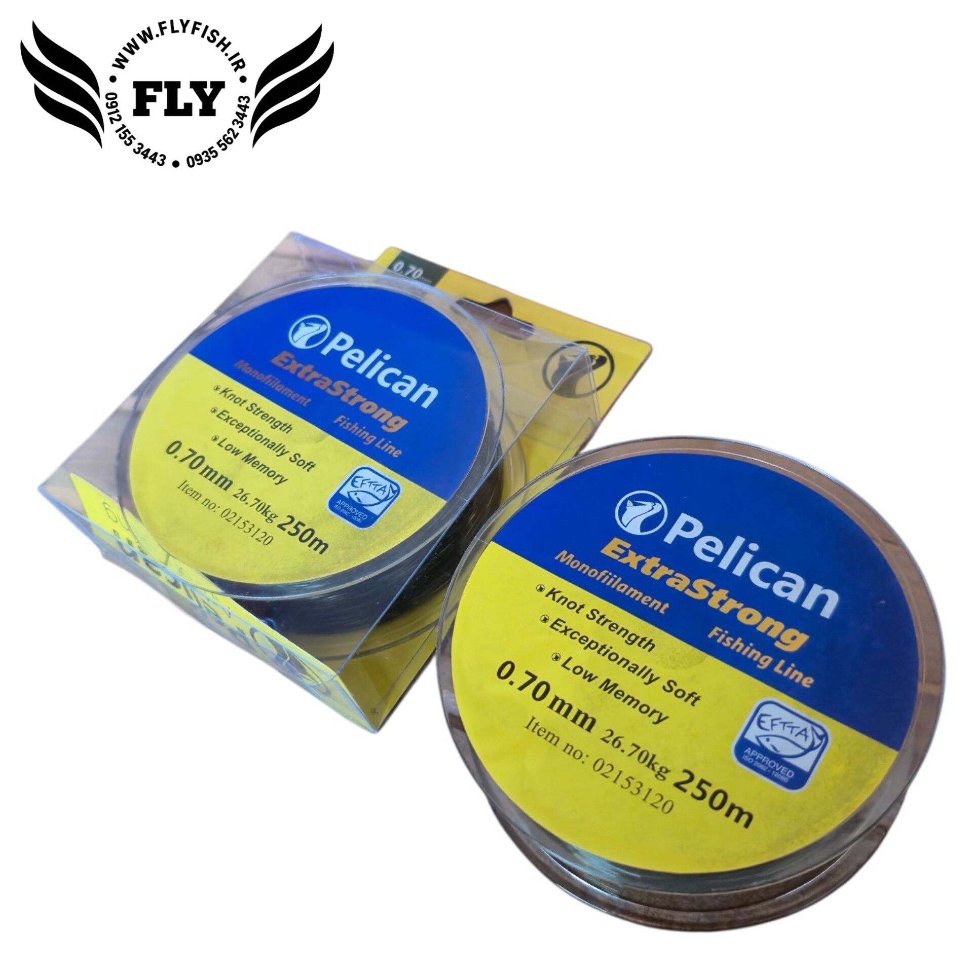 نخ مونوفیلامنت ماهیگیری Pelican 250m سایز 0.70mm