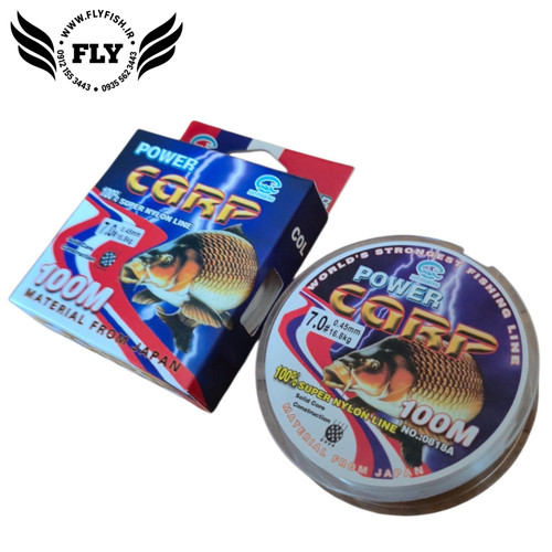نخ ماهیگیری مونوفیلامنت CARP متراژ 100 سایز 0.45
