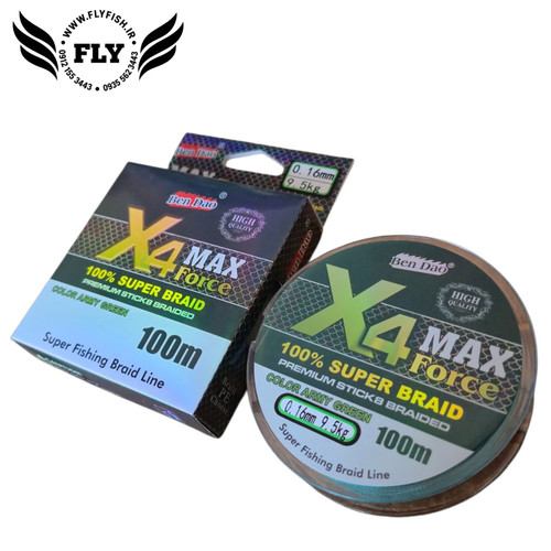 نخ ماهیگیری ابریشم بندائو BEN DAO X4 سایز 0.16 متراژ 100