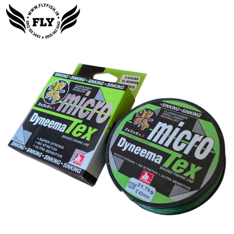 نخ ماهیگیری ابریشم MICRO TEX سایز 0.40 متراژ 100