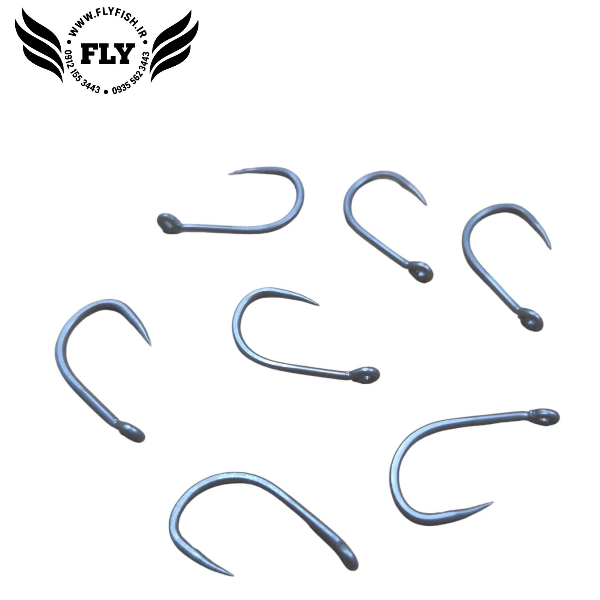 قلاب ماهیگیری واید گپ سایز 4 برند MUSTAD اصل نروژ بسته 7 عددی