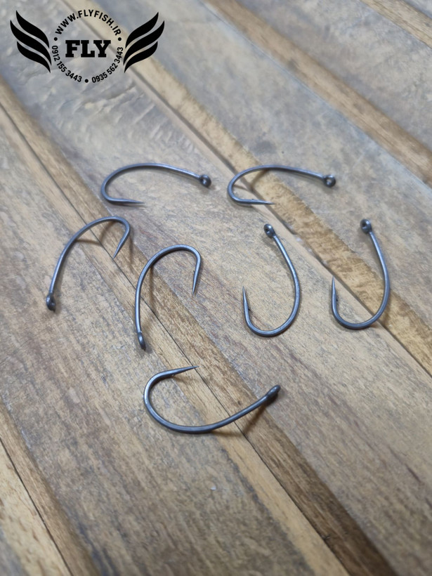قلاب ماهیگیری کروشانگ سایز 2 برند MUSTAD اصل نروژ بسته 7 عددی