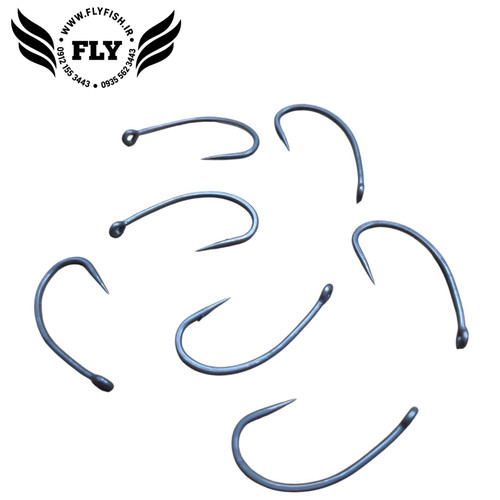 قلاب ماهیگیری کروشانگ سایز 2 برند MUSTAD اصل نروژ بسته 7 عددی