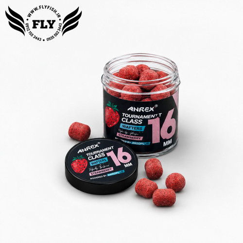 بویله ماهیگیری وفتر توت فرنگی سایز 16mm برند ANREX