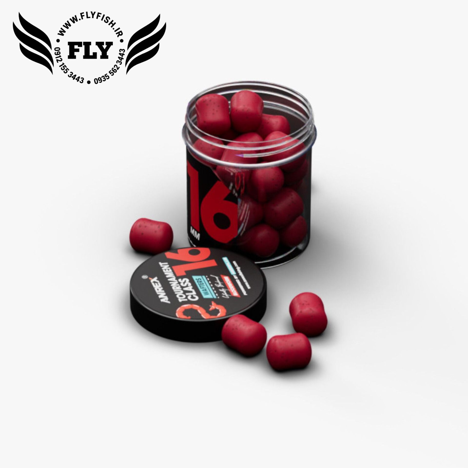 بویله ماهیگیری وفتر کرم خونی سایز 16mm برند ANREX