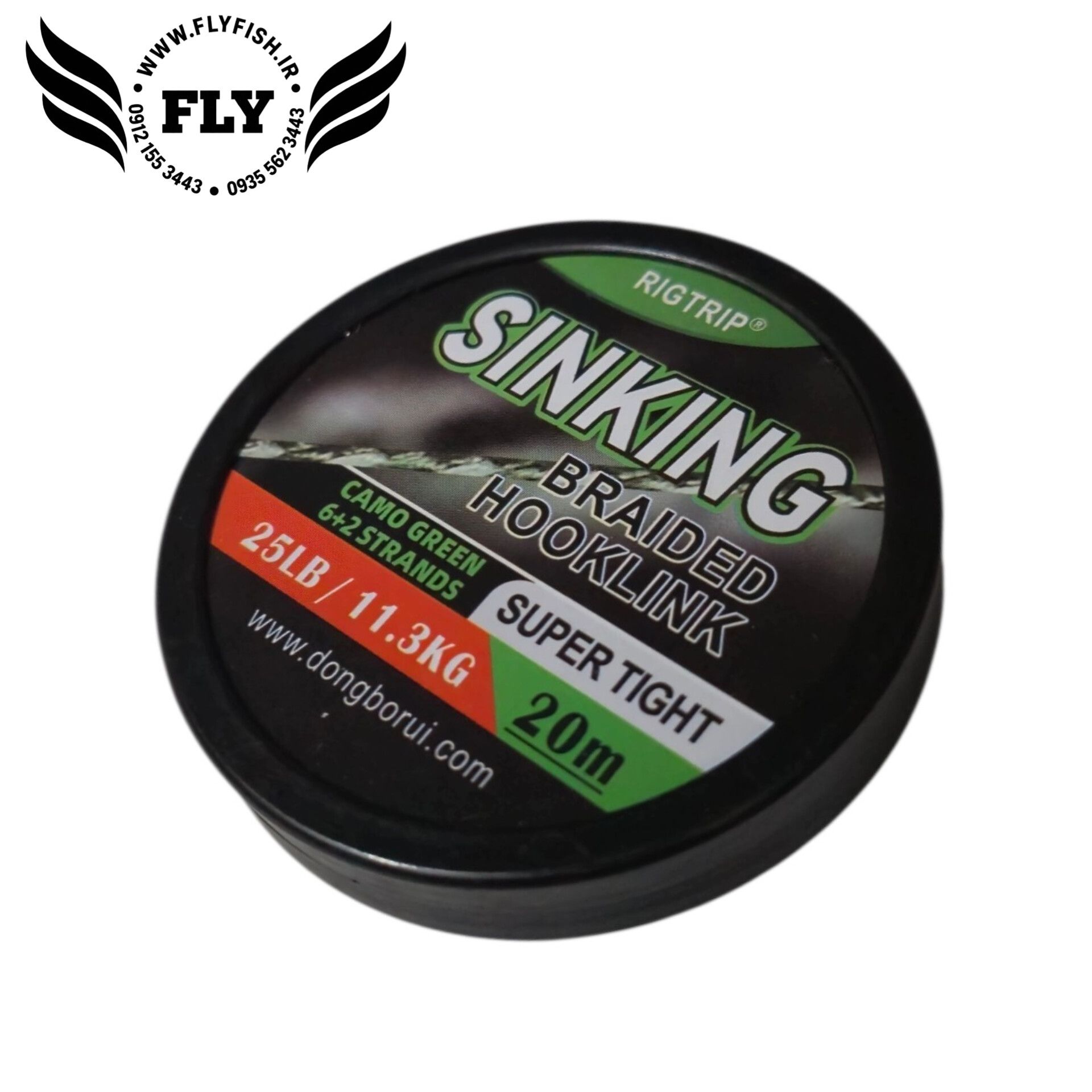 نخ ریسه ماهیگیری 20 متری 25lb دانگبوری RIGHTRIP SINKING