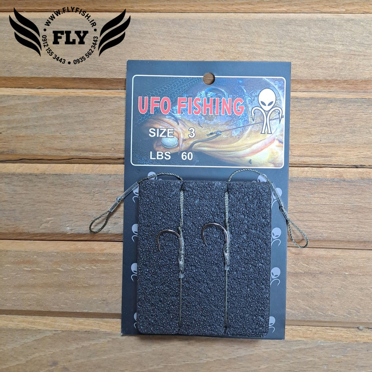 ریسه ماهیگیری مویی UFO FISHING بسته 2 عددی