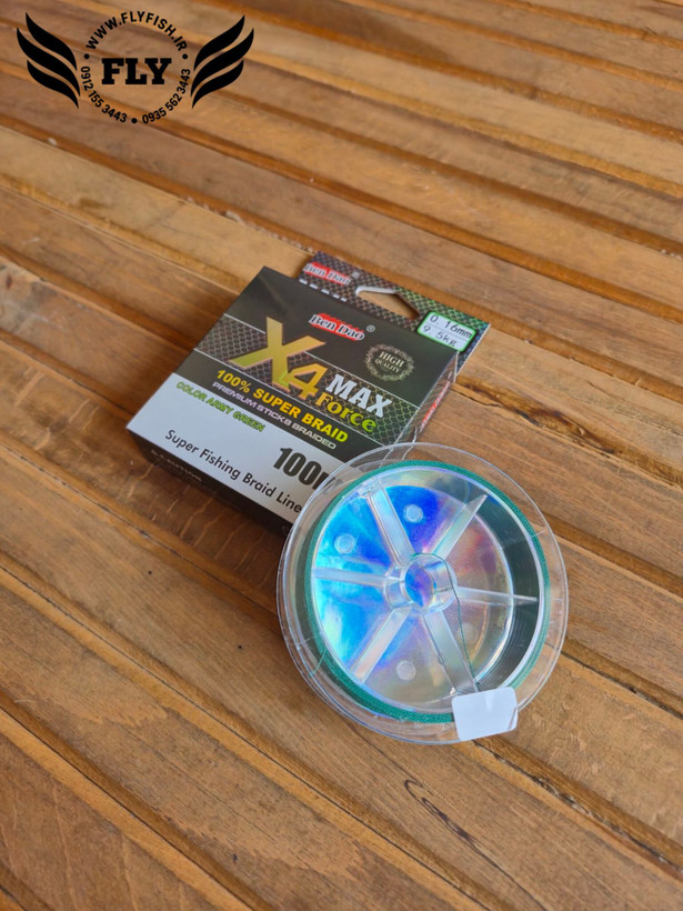 نخ ماهیگیری ابریشم بندائو BEN DAO X4 سایز 0.16 متراژ 100