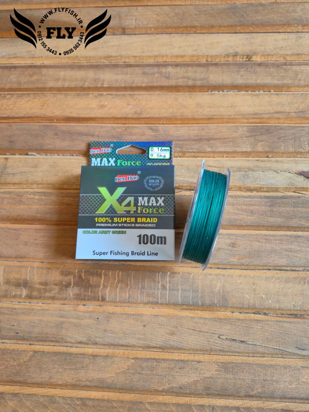 نخ ماهیگیری ابریشم بندائو BEN DAO X4 سایز 0.16 متراژ 100