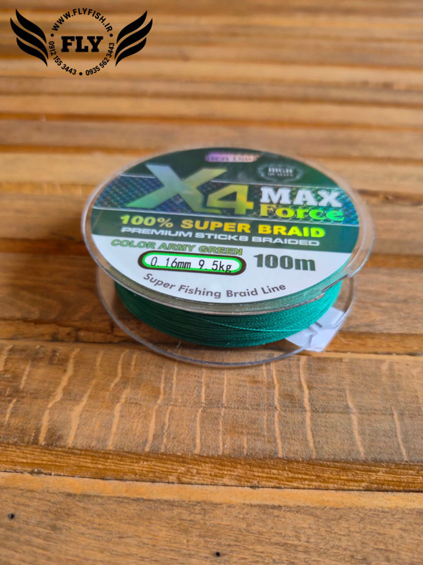 نخ ماهیگیری ابریشم بندائو BEN DAO X4 سایز 0.16 متراژ 100