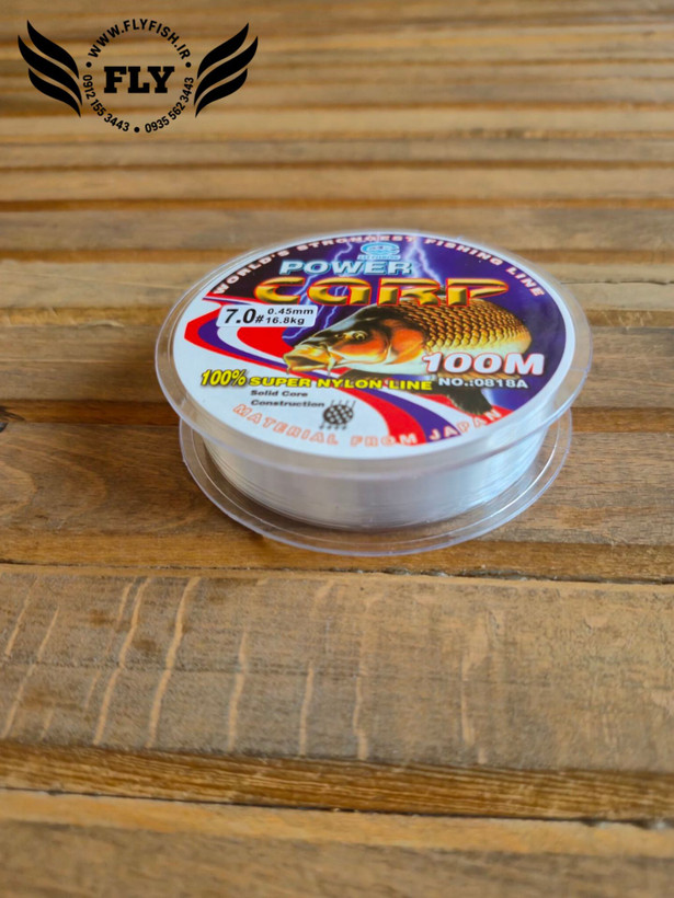 نخ ماهیگیری مونوفیلامنت CARP متراژ 100 سایز 0.45